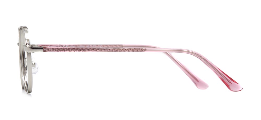 CARETTA Eyeglasses Teenage Woman Geometrical Full-Rimmed Metal Unfiltered CRTTA 7884-C.01